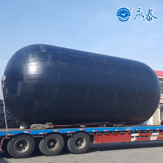 Type d'aile/élingue pneumatique flottante de Yokohama et filet de pneu